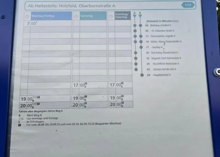 Holzfeld Daire Boppard